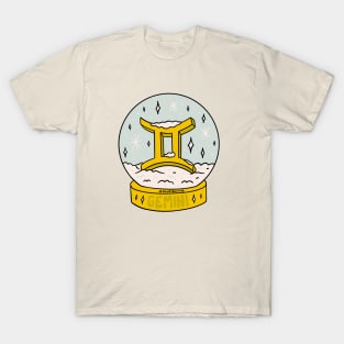 Gemini Snow Globe T-Shirt